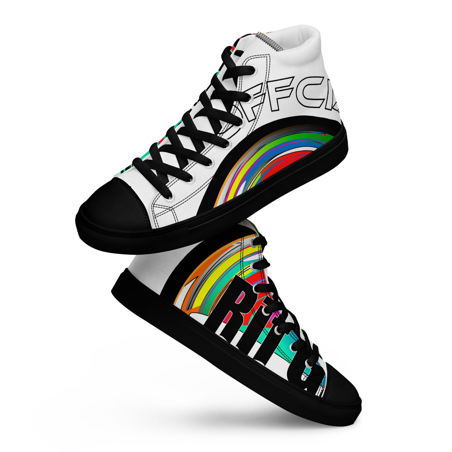 Rif G Official Swag Men’s high top canvas shoes