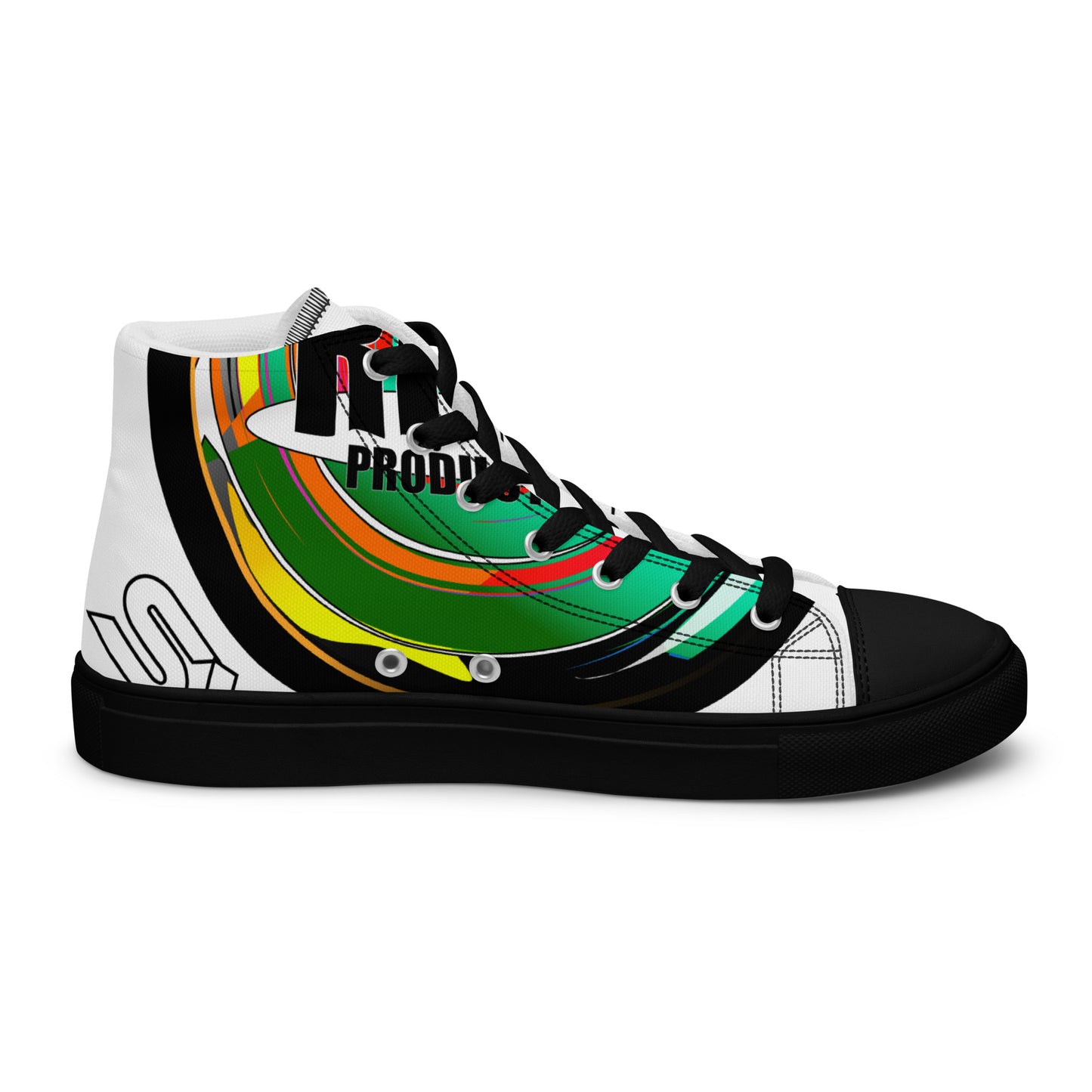 Rif G Official Swag Men’s high top canvas shoes