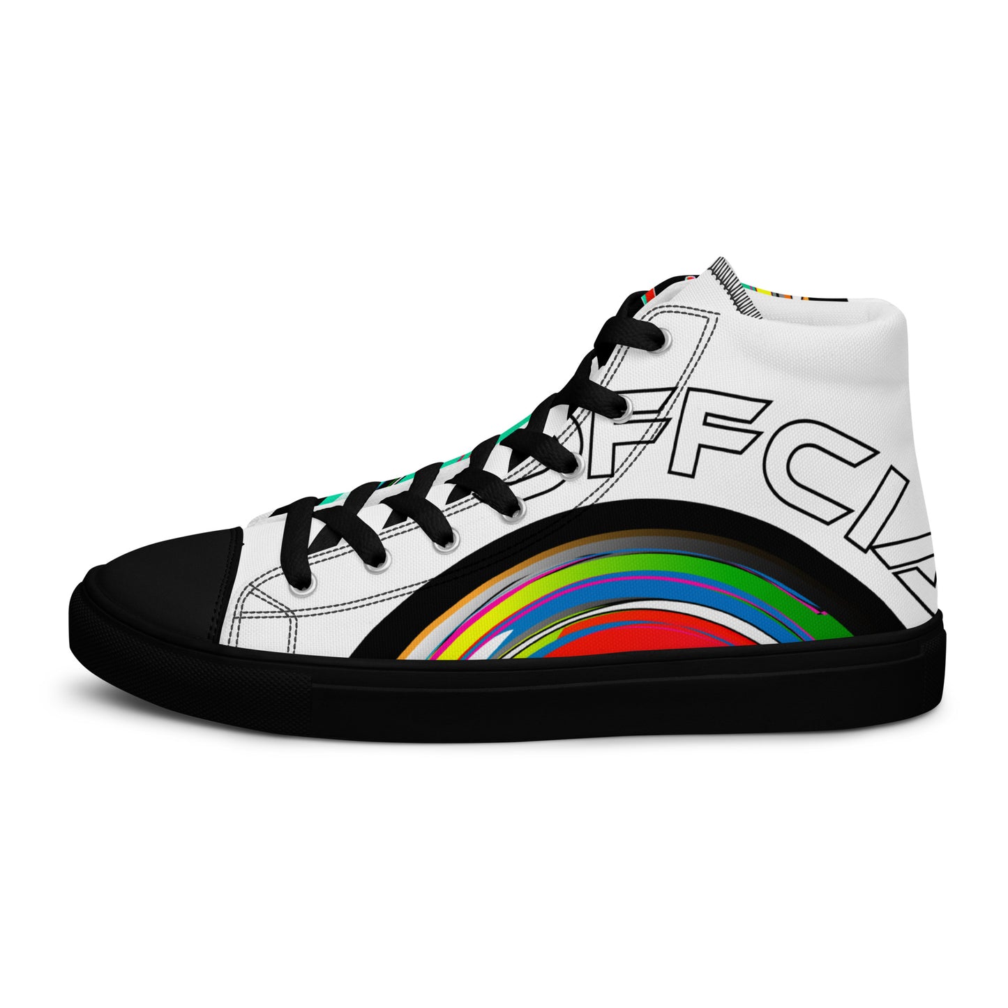 Rif G Official Swag Men’s high top canvas shoes