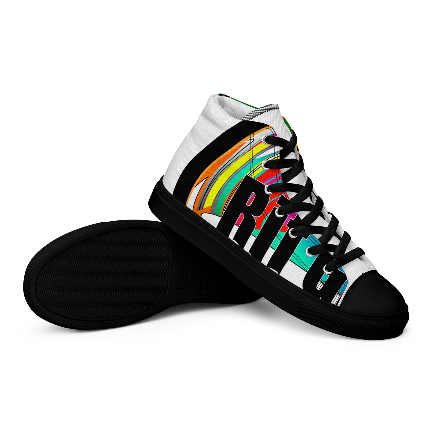 Rif G Official Swag Men’s high top canvas shoes