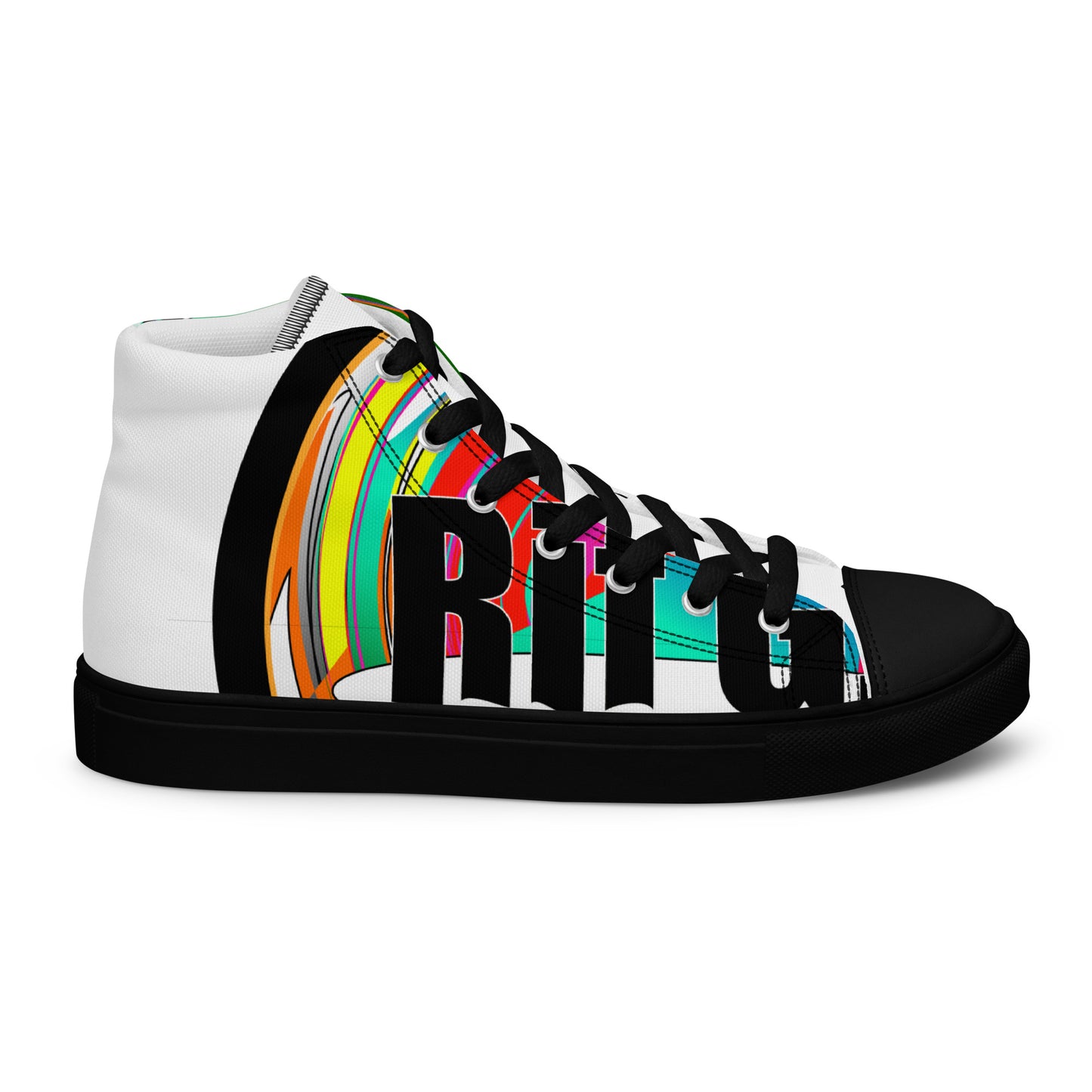 Rif G Official Swag Men’s high top canvas shoes