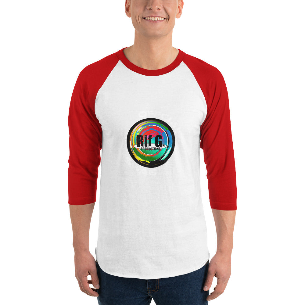 Rif G Official Swag 3/4 sleeve raglan shirt