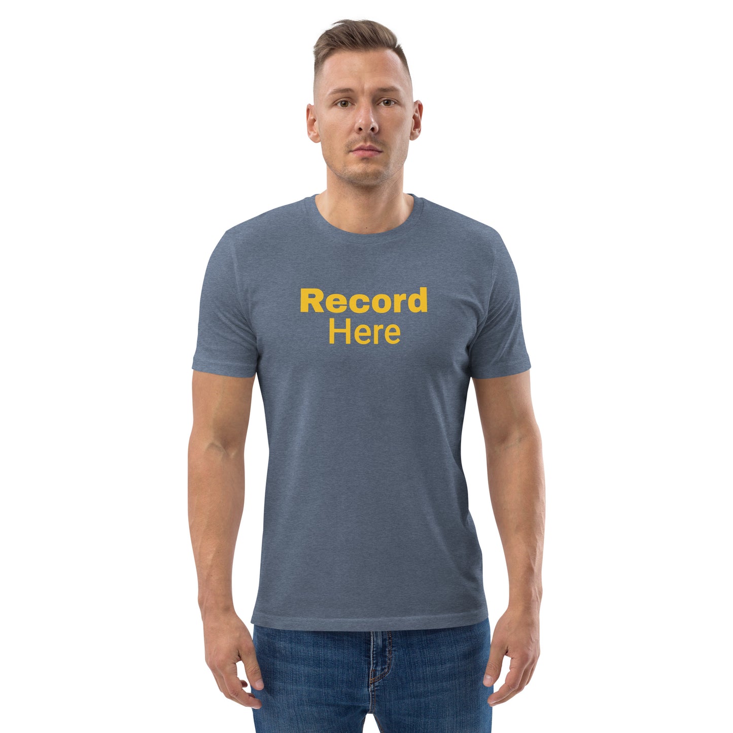 Rif G Official Swag "Record Here " Unisex organic cotton t-shirt