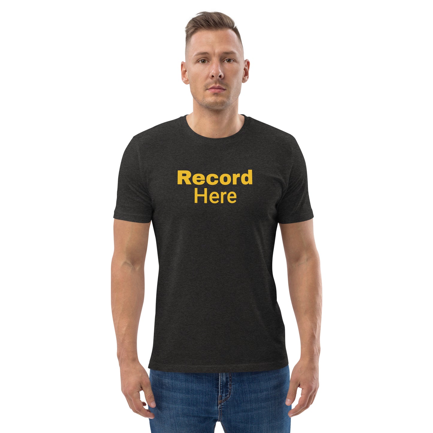 Rif G Official Swag "Record Here " Unisex organic cotton t-shirt