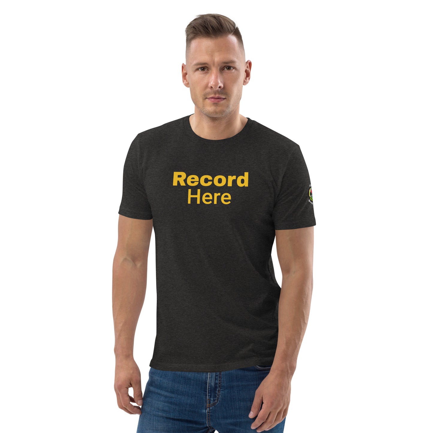 Rif G Official Swag "Record Here " Unisex organic cotton t-shirt