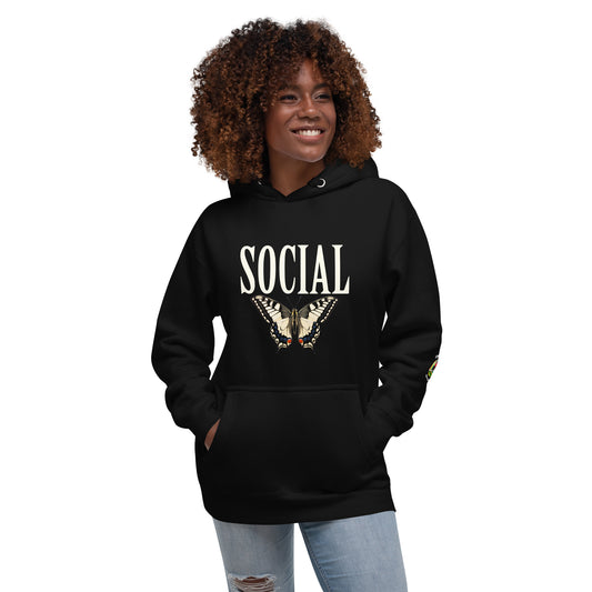 Rif G Official Swag  Social Butterfly Unisex Hoodie