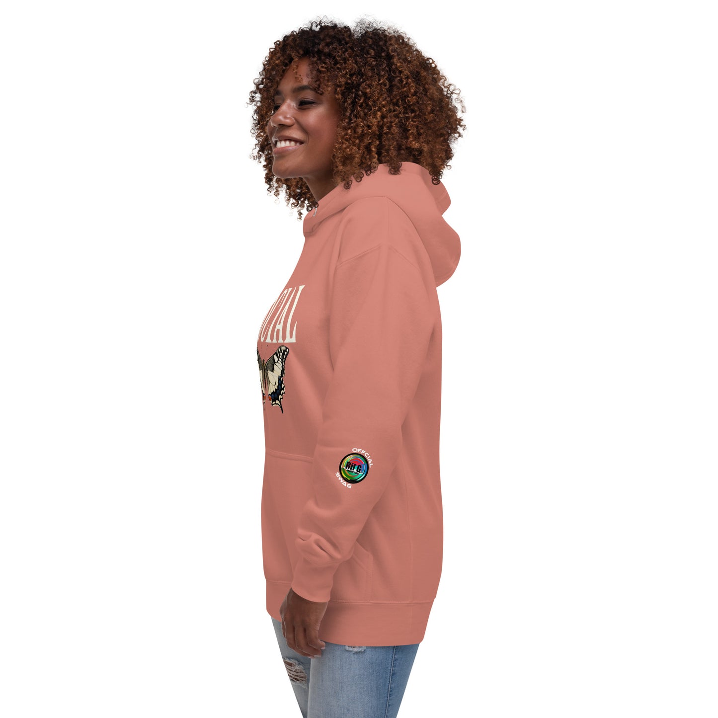 Rif G Official Swag  Social Butterfly Unisex Hoodie