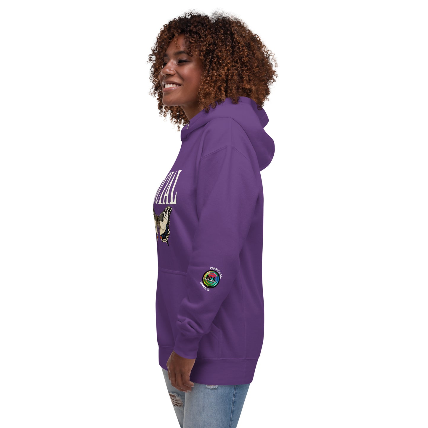 Rif G Official Swag  Social Butterfly Unisex Hoodie