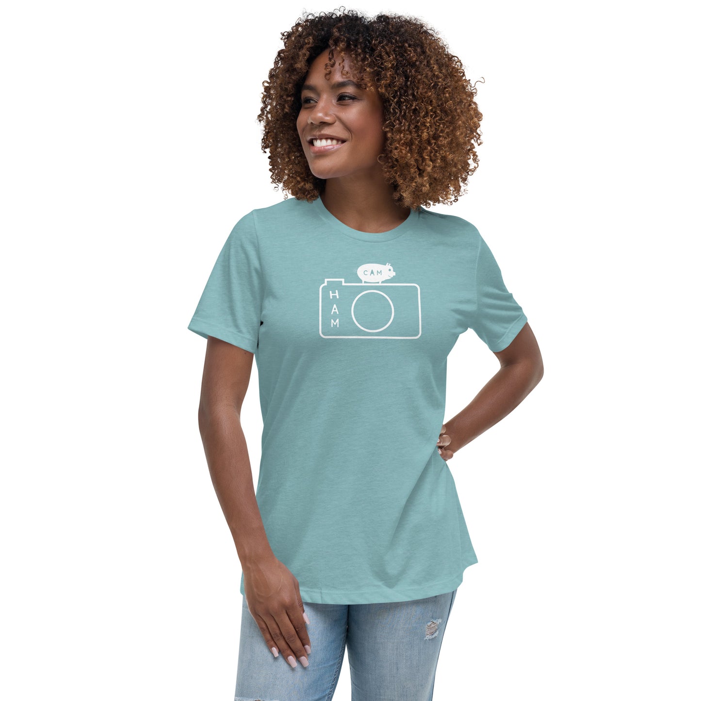 Rif G  CAM HAM Women's Relaxed T-Shirt