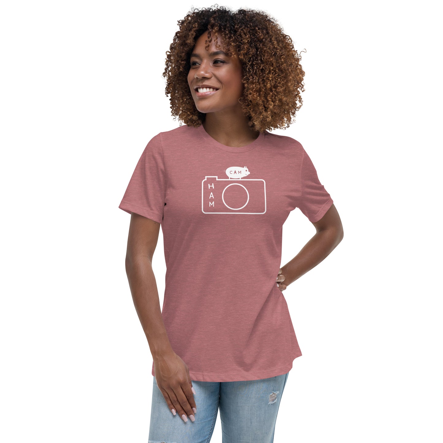 Rif G  CAM HAM Women's Relaxed T-Shirt