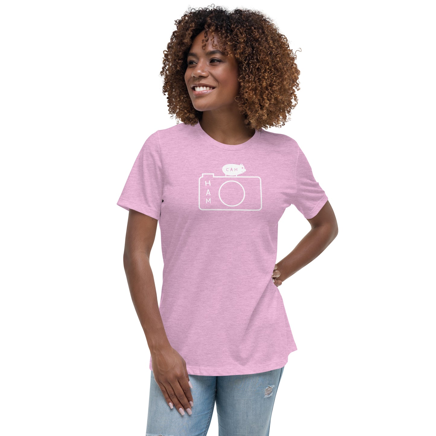 Rif G  CAM HAM Women's Relaxed T-Shirt